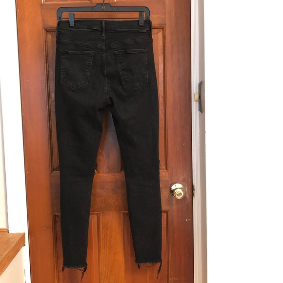 MOTHER super stunner ankle fray in baa baa - Picture 4 of 4